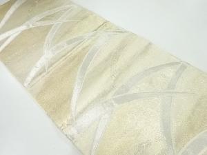 芝草模様織出し袋帯